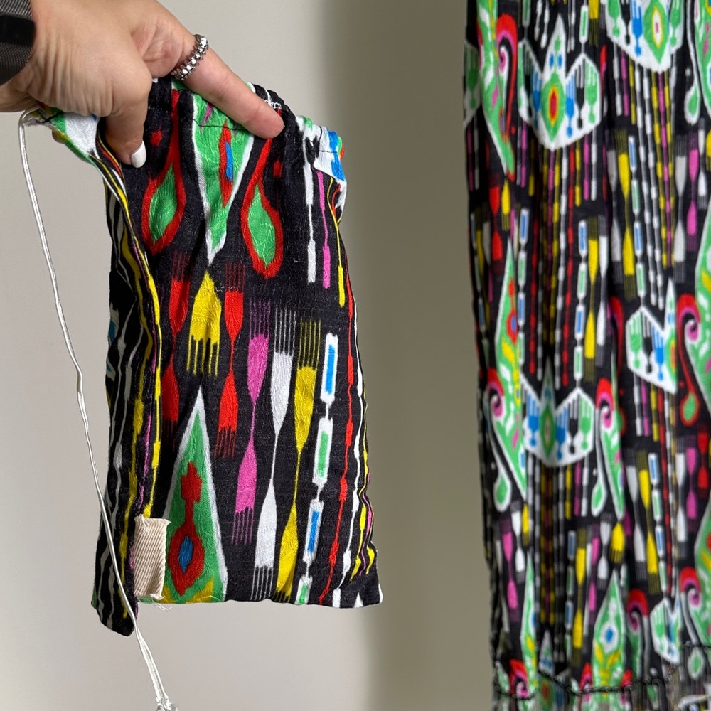 Ikat Printed Women's Skirt - Picture 5 of 10